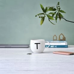 Becher T Letters In Weiß -Villeroy & Boch like by villeroy and boch becher t letters in weiss 2