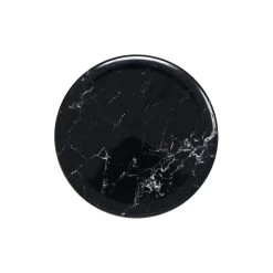 Frühstücksteller Black Marmory In Schwarz