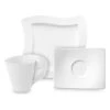 Villeroy & Boch 8tlg. Kaffeeservice "NewWave" In Weiß