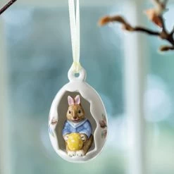 Villeroy & Boch -Villeroy & Boch villeroy and boch ei ornament max bluten blau bunny tales in gelb weiss 1