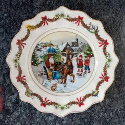 Villeroy & Boch Jahresteller 2022 Annual Christmas Edition In Bunt -Villeroy & Boch villeroy and boch jahresteller 2022 annual christmas edition in bunt 2