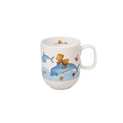 Villeroy & Boch Kinderbecher M.1 Henkel Groß Happy As A Bear In Blau