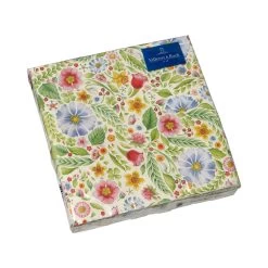 Villeroy & Boch Lunch Serviette Flowers Oster Accessoires In Bunt