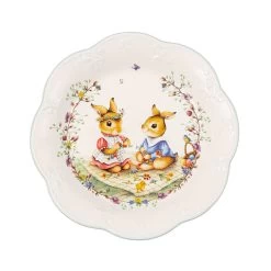 Villeroy & Boch Schale Mittel, Picknick Spring Fantasy In Grün|weiß