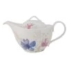 Villeroy & Boch Teekanne "Mariefleur Gris" In Weiß - 1,2 L
